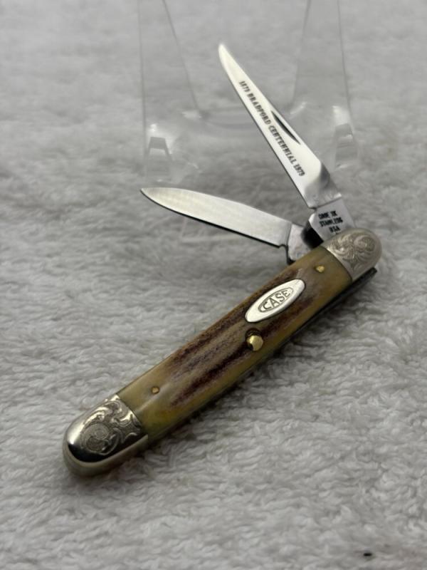 Case XX 1979 1 Dot 52027 SSP 2 Blade Stockman Pocket Knife Engraved Bolsters (#112) Case XX 1979 1 Dot 52027 SSP 2 Blade Stockman Pocket Knife Engraved Bolsters (#112)