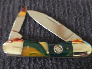 Hen and rooster butterbean canoe 