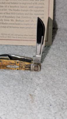 Case XX Bourbon Barrel Bone Small Congress - SFO