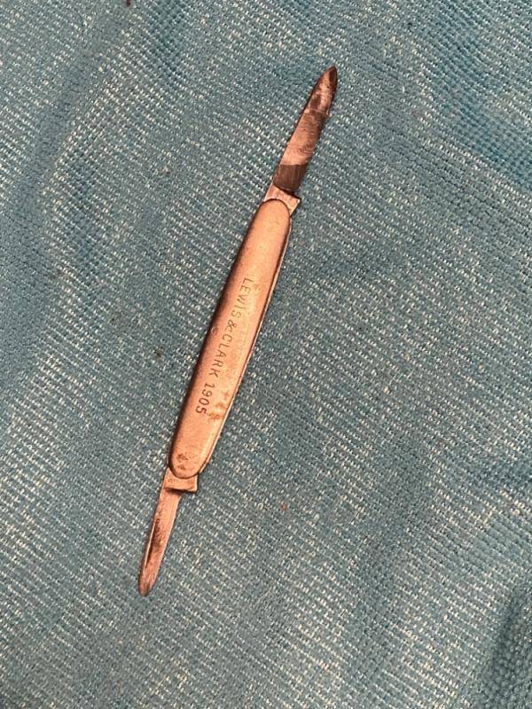 Vintage Meyer & Frank Co. – Lewis & Clark 1905 Expo Advertising Knife – The Dixon Cutlery Co. NY – 3 Vintage Meyer & Frank Co. – Lewis & Clark 1905 Expo Advertising Knife – The Dixon Cutlery Co. NY – 3
