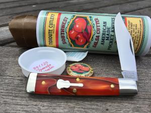 Great Eastern Cutlery 941125 Liberty Jack Salsa Cutter Tomato Acrylic Guitar Shield