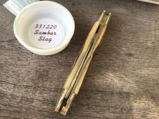 Great Eastern Cutlery 331220 Northfield Conductor Sambar Stag
