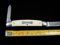 Great Eastern Cutlery GEC Smooth Unicorn Ivory Acrylic Pocket Congress Knife 620220 NIT 1 of 695 USA