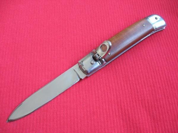 Older "OTHELLO" Fileworked Leverlock Switchblade Knife - Custom