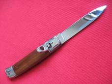 Older "OTHELLO" Fileworked Leverlock Switchblade Knife - Custom