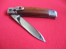 Older "OTHELLO" Fileworked Leverlock Switchblade Knife - Custom