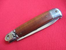 Older "OTHELLO" Fileworked Leverlock Switchblade Knife - Custom
