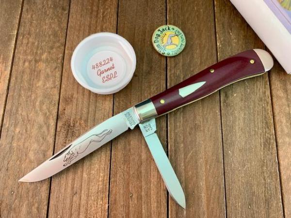 Great Eastern Cutlery Slim Dog Jack #48 Garnet Red ESPL 2024 Great Eastern Cutlery Slim Dog Jack #48 Garnet Red ESPL 2024