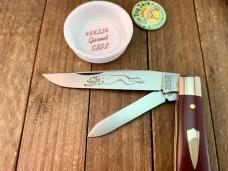 Great Eastern Cutlery Slim Dog Jack #48 Garnet Red ESPL 2024