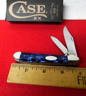 CASE XX 4quot SMOOTH COPPERHEAD UNUSED IN BOX 2021 BLUE PEARL KIRINITE