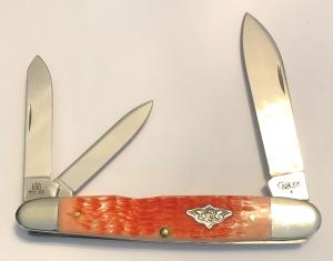 New in Original Box Case Salmon Cigar Whittler with COA