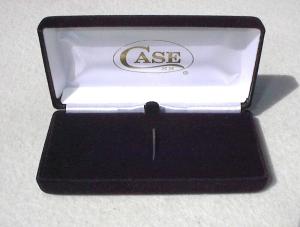 NEW - VINTAGE CASE XX USA BLACK FELT BOX WITH SLEEVE BOX amp SLEEVE ONLY NO KNIFE