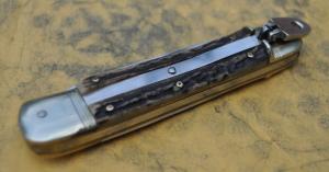 Hubertus West Germany Gnarly Stag 4 12quot Closed Factory Fresh No Use Operates As New WGer On Blade