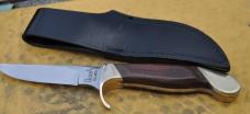 Olsen Hunting Knife Made In Howard City MI 1950's to 70 Near Mint Original Sheath 9" OAL