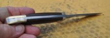 Olsen Hunting Knife Made In Howard City MI 1950's to 70 Near Mint Original Sheath 9" OAL