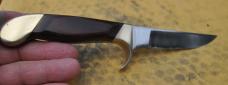 Olsen Hunting Knife Made In Howard City MI 1950's to 70 Near Mint Original Sheath 9" OAL