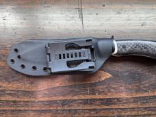 Ryan W Knives Custom Fixed Blade with hamon
