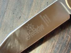 Hubertus Clip Point Leverlock Auto Stag