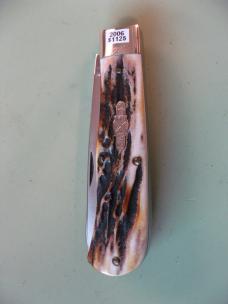 GREAT EASTERN NORTHFIELD 23(2006) JUMBO TRAPPER BURNT STAG #097