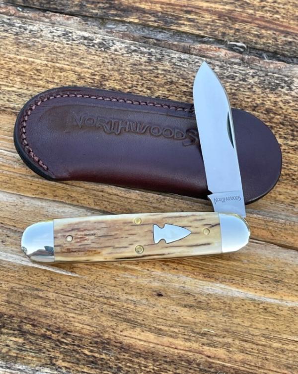 NORTHWOODS KNIVES ** INDIAN RIVER JACK MAMMOTH IVORY 2025 GEC MADE NORTHWOODS KNIVES ** INDIAN RIVER JACK MAMMOTH IVORY 2025 GEC MADE