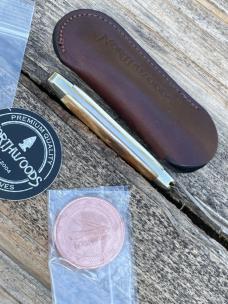 NORTHWOODS KNIVES ** INDIAN RIVER JACK MAMMOTH IVORY 2025 GEC MADE