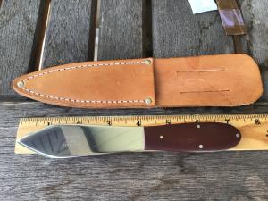 Case XX 303 7 dot Throwing Knife w Original Sheath