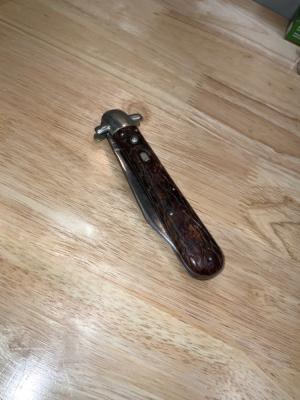 Presto Geo Schrade Wormgroove Handles Fixed Bolsters