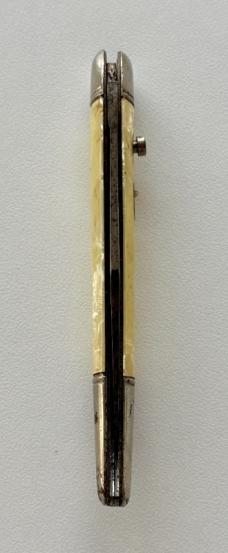 Imperial Toothpick Switchblade Knife, Cracked Ice Celluloid Scale