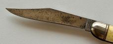 Imperial Toothpick Switchblade Knife, Cracked Ice Celluloid Scale