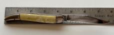 Imperial Toothpick Switchblade Knife, Cracked Ice Celluloid Scale