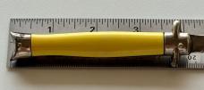 Colonial Shur-Snap Bow tie Fishtail Switchblade Knife, Yellow Scale