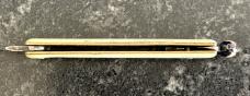 Remington Pull Ball Switchblade Knife, Cream Color Scale, Used
