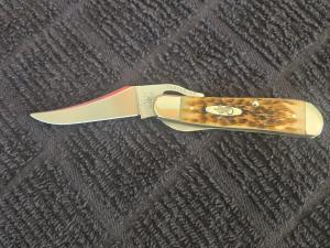 CASE RUSSLOCK AMBER BONE