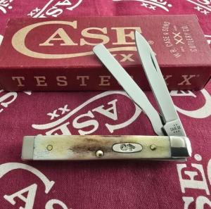 025 Case Baby Doc 5282SP SS Beautiful Genuine Stag handles