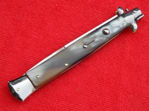 New G.Beltrame 13" Italian Stiletto Brazilian-Horn Handles- SS Bayonet Blade