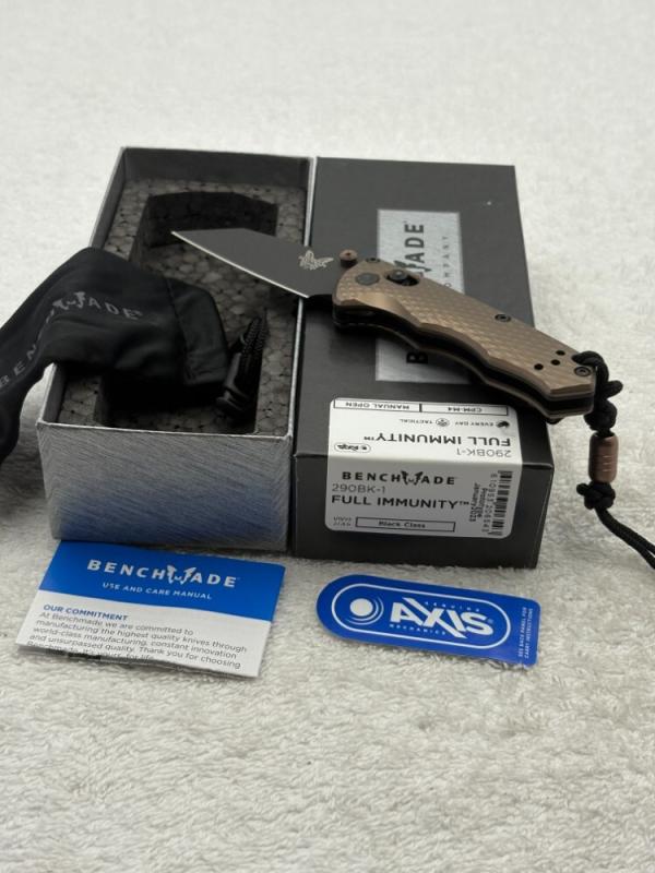 Benchmade 290BK-1 Full Immunity Prototype New In Box Made In USA Benchmade 290BK-1 Full Immunity Prototype New In Box Made In USA