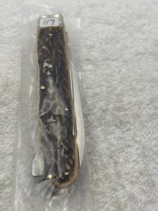 Anton Winger Jr Vintage 3 Blade w Cork Screw Sportsman Folder (117)