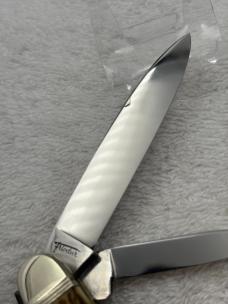 J A Henckels Friodur Vintage 2 Blade Lockback Pocket Knife W Cork Screw (120)