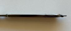 Antique German Rare Ring Twist Frame Opening Switchblade Knife, August Knecht, Used