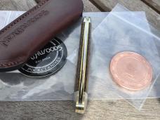 Northwoods Indian River Jack Peanut Butter Burlap Micarta