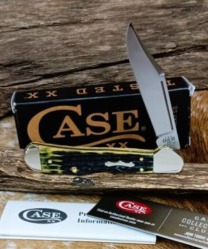 2023 Case XX 61749 SS Mini Copperlock Olive Green Bone Crandall Jig Knife