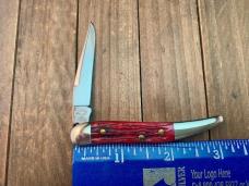 Robeson by Queen Tiny Toothpick Red Carved Stag Bone 1 of 200