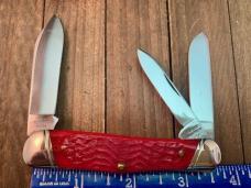 Case Classic 3 Back Spring Whittler SMKW Exclusive SFO Red Jigged Bone 1995