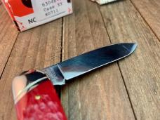 Case Classic 3 Back Spring Whittler SMKW Exclusive SFO Red Jigged Bone 1995