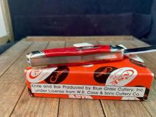 Case Classic 3 Back Spring Whittler SMKW Exclusive SFO Red Jigged Bone 1995