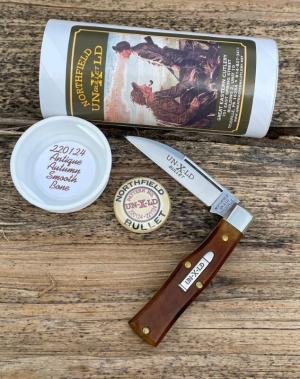 GEC NORTHFIELD 220124 BULLET ANTIQUE AUTUMN BONE SMOOTH WHARNCLIFFE