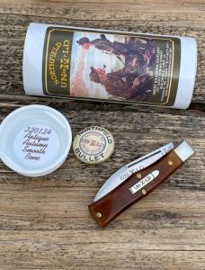 GEC NORTHFIELD ** 220124 BULLET ANTIQUE AUTUMN BONE SMOOTH WHARNCLIFFE