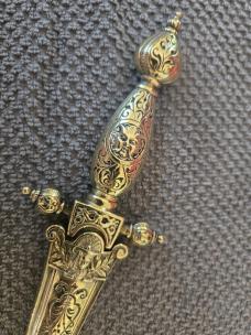 PROSTITUTE DAGGER (BALL PRICK) early 1800's