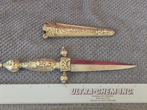 PROSTITUTE DAGGER (BALL PRICK) early 1800's