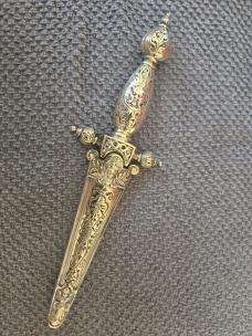 PROSTITUTE DAGGER (BALL PRICK) early 1800's